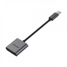 QGeeM QG-UH02-2 Type C to PD Charger and 3.5mm Audio adapter